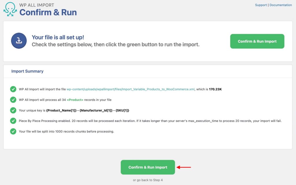 Import Product Attributes in Woocommerce Complete Import